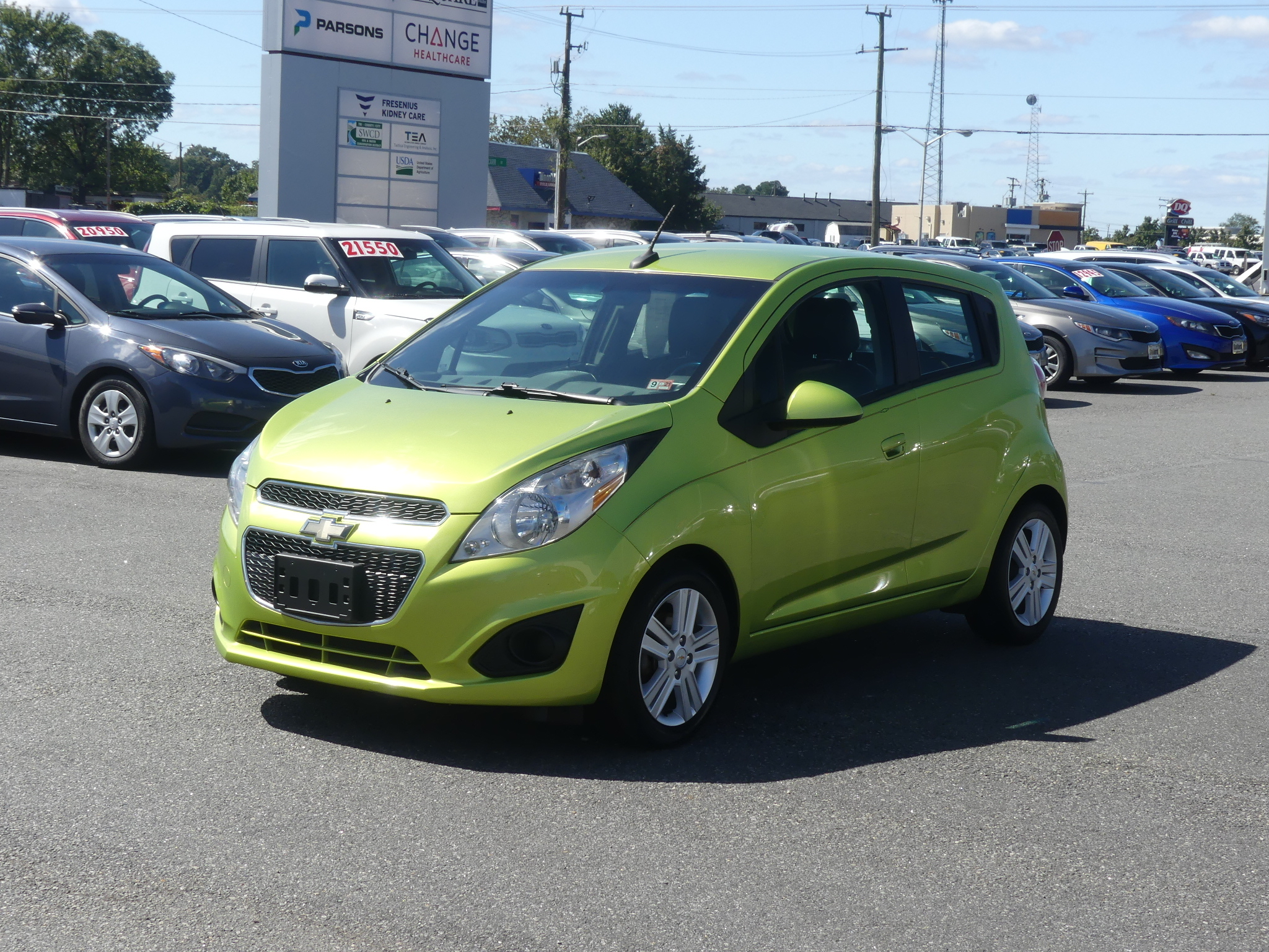 Pre-Owned 2014 Chevrolet Spark 5dr HB CVT LT w/1LT